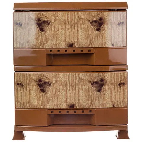 دراور لارج bl طرح چوب 2 طبقه هوم کت