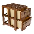 دراور لارج bl طرح چوب 2 طبقه هوم کت