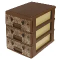 خرید دراور 3طبقه a4 طرحدار هوم کت از دوتادی دراور 3طبقه a4 طرحدار هوم کت
