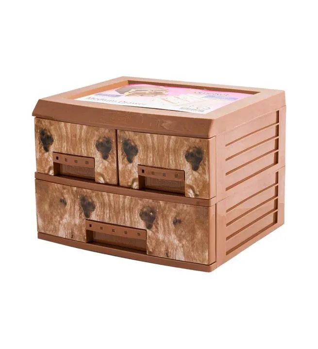 خرید دراور مدیوم طرح چوب 3 کشو (5گانه) هوم کت از دوتادی دراور مدیوم طرح چوب 3 کشو (5گانه) هوم کت