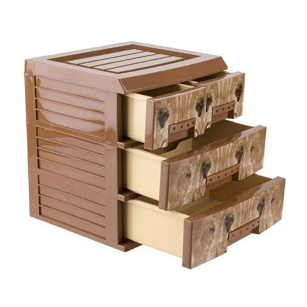 خرید دراور مدیوم طرح چوب 4 کشو (8گانه) هوم کت از دوتادی دراور مدیوم طرح چوب 4 کشو (8گانه) هوم کت
