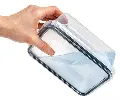 خرید ظرف فریزری مستطیل 2700 میلی لیتری clip & close هوم کت از دوتادی ظرف فریزری مستطیل 2700 میلی لیتری clip & close هوم کت