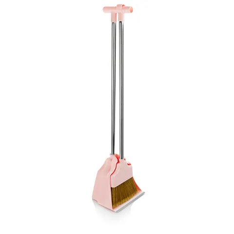 ست جارو و خاک انداز دسته بلند مایا هوم کت