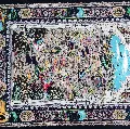 رومیزی طرح شکار سه متری