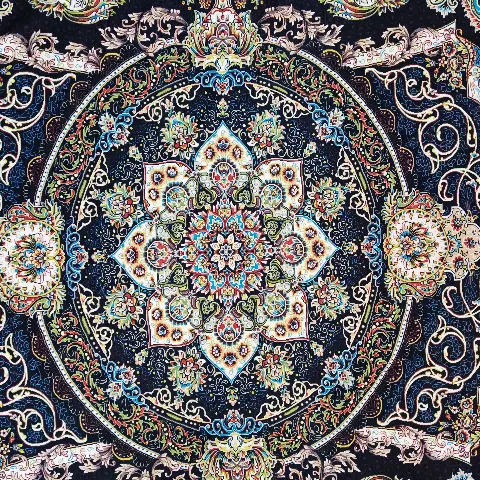 روفرشی سه متری طرح فرش دستباف