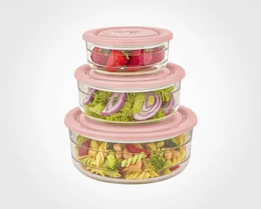 خرید ست ظرف شیشه ای وکیومی تاریخ دار از دوتادی ست ظرف شیشه ای وکیومی تاریخ دار
