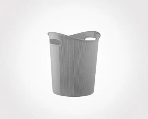 سطل کاغذ شیاردار بزرگ لیمون
