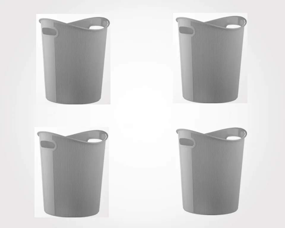 خرید سطل کاغذ شیاردار بزرگ لیمون از دوتادی سطل کاغذ شیاردار بزرگ لیمون