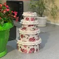 خرید سرویس فریزری گرد بلبلی چهار عددی از دوتادی سرویس فریزری گرد بلبلی چهار عددی