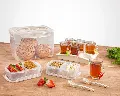 سرویس چای و صبحانه خوری مسافرتی ساده لیمون