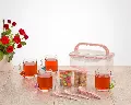 ست چای خوری 4 نفره دسته دار لیمون