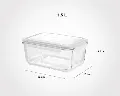 خرید ظرف شیشه ای مستطیل 1.5 لیترلیمون از دوتادی ظرف شیشه ای مستطیل 1.5 لیترلیمون